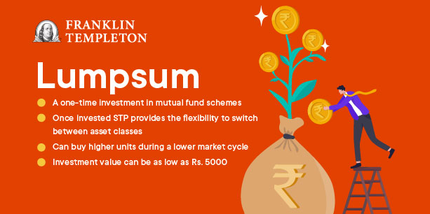 Franklin Templeton A picture of a lump sum investment, representing a large one-time investment of money for potential growth and financial returns