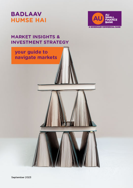 AU Bank A graph showing market trends and investment opportunities