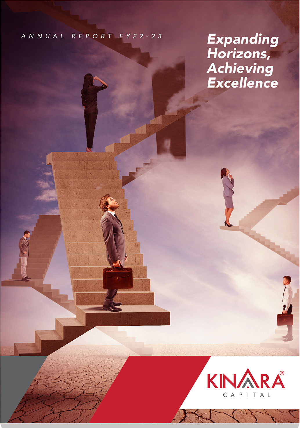 Kinara Capital Annual report concept design design