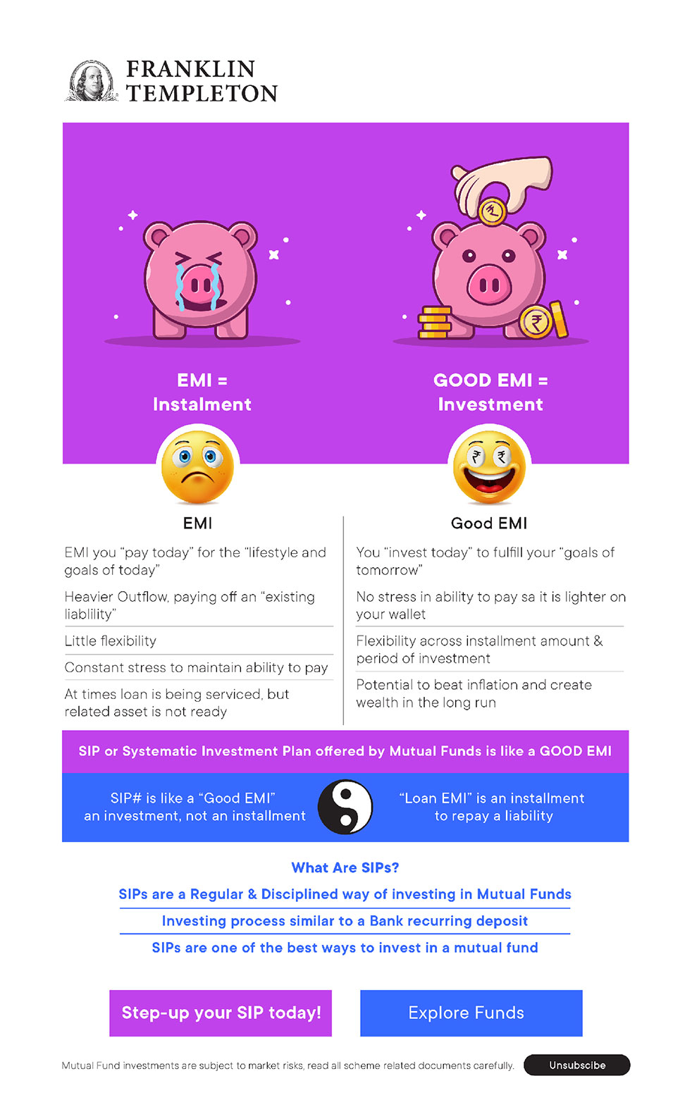 Franklin Templetan quote EMI-Good EMI emailer